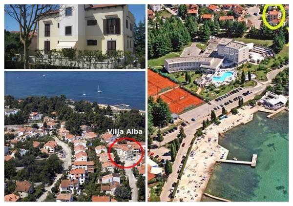 Apartments Villa Alba II Пореч Экстерьер фото